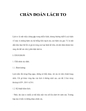 CHẨN ĐOÁN LÁCH TO 