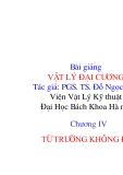 Vật lý đại cương - Mạch điện dòng một chiều phần 1