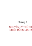 Vật lý đại cương - Nguyên lý thứ nhất nhiệt động lực học phần 1