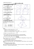 Chuẩn kiến thức hình học 12: Thể tích khối đa diện