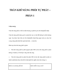 TRÀN KHÍ MÀNG PHỔI TỰ PHÁT – PHẦN 1 