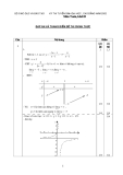 ĐÁP ÁN - THANG ĐIỂM ĐỀ THI TUYỂN SINH ĐH, CĐ NĂM 2002 MÔN: TOÁN  (Khối D)