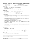 ĐỀ THI TUYỂN SINH ĐH, CĐ NĂM 2004 MÔN: TOÁN (Khối D)
