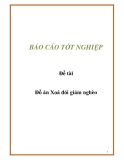 Đề tài: Đồ án Xoá đói giảm nghèo