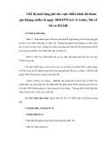 Chế độ mai táng phí cho cựu chiến binh đã tham gia kháng chiến từ ngày 30/4/1975 trở về trước, Mã số hồ sơ 021248