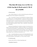 Tiếp nhận đối tượng vào cơ sở Bảo trợ xã hội công lập do Huyện quản lý, Mã số hồ sơ 022096