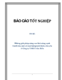 Đề tài: Những giải pháp nâng cao khả năng cạnh tranh của một số mặt hàng xuất khẩu chủ yếu ở Công ty TNHH Trần Hiếu