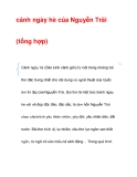 cảnh ngày hè của Nguyễn Trãi (tổng hợp)