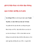giá trị hiện thực và nhân đạo thôngqua 2 nhân vật Mỵ và A phủ