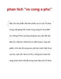 phan tich "vo cong a phu"