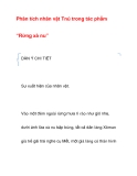 Phân tích nhân vật Tnú trong tác phẩm “Rừng xà nu”