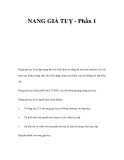 NANG GIẢ TUỴ - Phần 1 