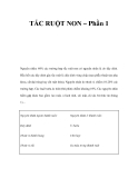 TẮC RUỘT NON – Phần 1 