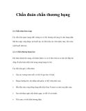 Chẩn đoán chấn thương bụng 