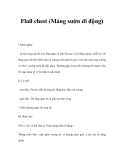 Flail chest (Mảng sườn di động)  