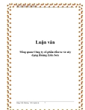 Đề tài:"Tổng quan Công ty cổ phần đầu tư và xây dựng Hoàng Liên Sơn"