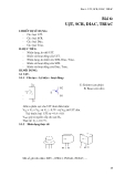 Giáo trình Thực hành Điện tử - Bài 6: UJT, SCR, DIAC, TRIAC 