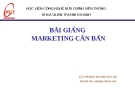 Bài giảng marketing đơn giản