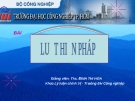 Bài giảng Luật hiến pháp - ThS. Định Thị Hoa