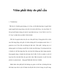 Viêm phổi thùy do phế cầu 