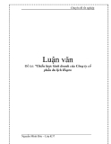 Đề tài "Chiến lược kinh doanh của Công ty cổ phần du lịch Hapro"