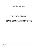 NGUYỄN VĂN ĐẮC BÀI GIẢNG TOÁN 5 XÁC SUẤT & THỐNG KÊ