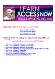 HƯỚNG DẪN HỌC ACCESS CỦA ALLEN WYATT’S