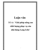 Đề tài: Hoàn thiện các hình thức và chếđộ trả lương tại Công ty May 10