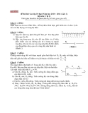 Đề thi thử vào lớp 10 thpt Năm học 2010 - 2011 (Lần 1) môn: Vật lý - mã đề 01