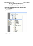 Hướng Dẫn Thực Hành Winform  - phần 8 Hướng dẫn Crystal Report – Tạo báo cáo)