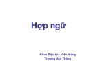 Hợp ngữ - Trương Văn Thắng