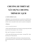 Giáo trình quản trị du lịch lữ hành - Chương 3