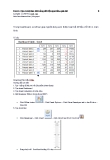 Excel : Tạo Scroll bar khi bảng dữ liệu quá lớn, quá dài 