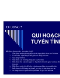 QUI HOẠCH TUYẾN TÍNH