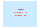 Bài giảng điện tử công suất - chương 6 bộ nghịch lưu bộ biến tần