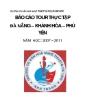 TRƯỜNG CĐ VĂN HÓA NGHỆ THUẬT VÀ DU LỊCH SÀI GÒN BÁO CÁO TOUR 3 TỈNH