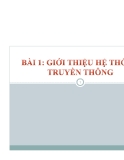 TRUYỀN THÔNG SỐ - BỘ PHÁT