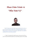 Phan Châu Trinh và  "hồn Tinh Vệ"