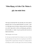 Viêm Họng và Liên Cầu Nhóm A gây tan máu beta 