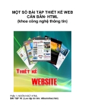 MỘT SỐ BÀI TẬP THIẾT KẾ WEB CĂN BẢN- HTML (khoa công nghệ thông tin)_3