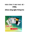 WEB CÔNG TY MAY NHÀ BÈ-HTML (khoa công nghệ thông tin)