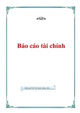 Báo cáo về Tài chính