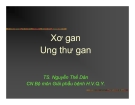 Giáo án y học - Xơ gan Ung thư gan