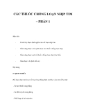 CÁC THUỐC CHỐNG LOẠN NHỊP TIM – PHẦN 1 