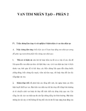 VAN TIM NHÂN TẠO – PHẦN 2 