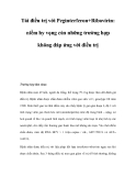 Tái điều trị với Peginterferon+Ribavirin: niềm hy vọng của những trường hợp không đáp ứng với điều trị