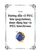 Hướng dẫn về PEG hóa (pegylation), dược động học và PEG Interferons