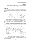 Kỹ thuật robot - Chương 4: Phương trình động học robot