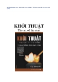 KHỞI THUẬT - Nghệ thuật của sự khởi đầu