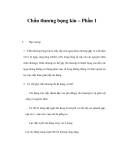 Chấn thương bụng kín – Phần 1 